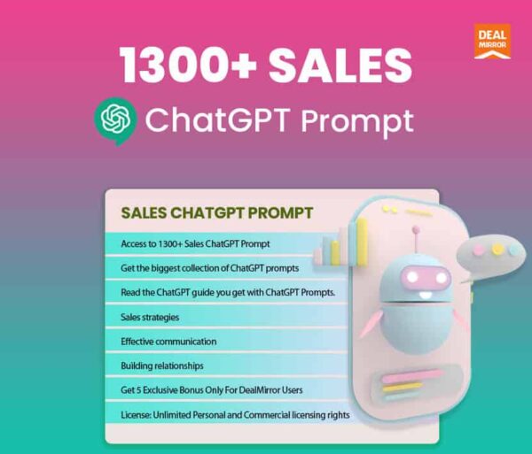 1300+ Sales ChatGPT Prompt