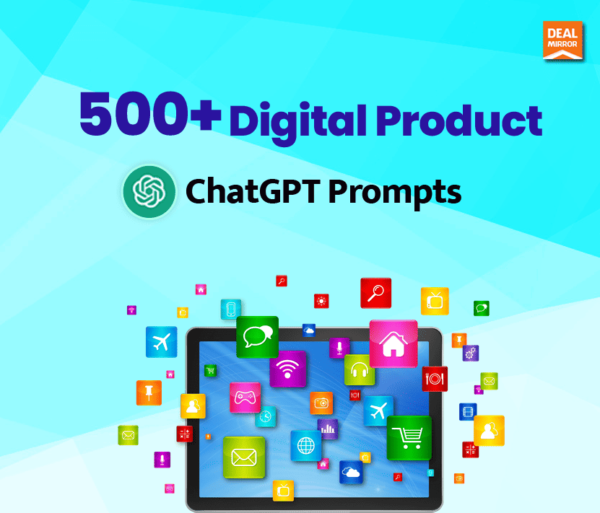 500+ Digital Product ChatGPT Prompts