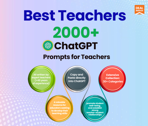 Best Teachers : 2000+ ChatGPT Prompts for Teachers